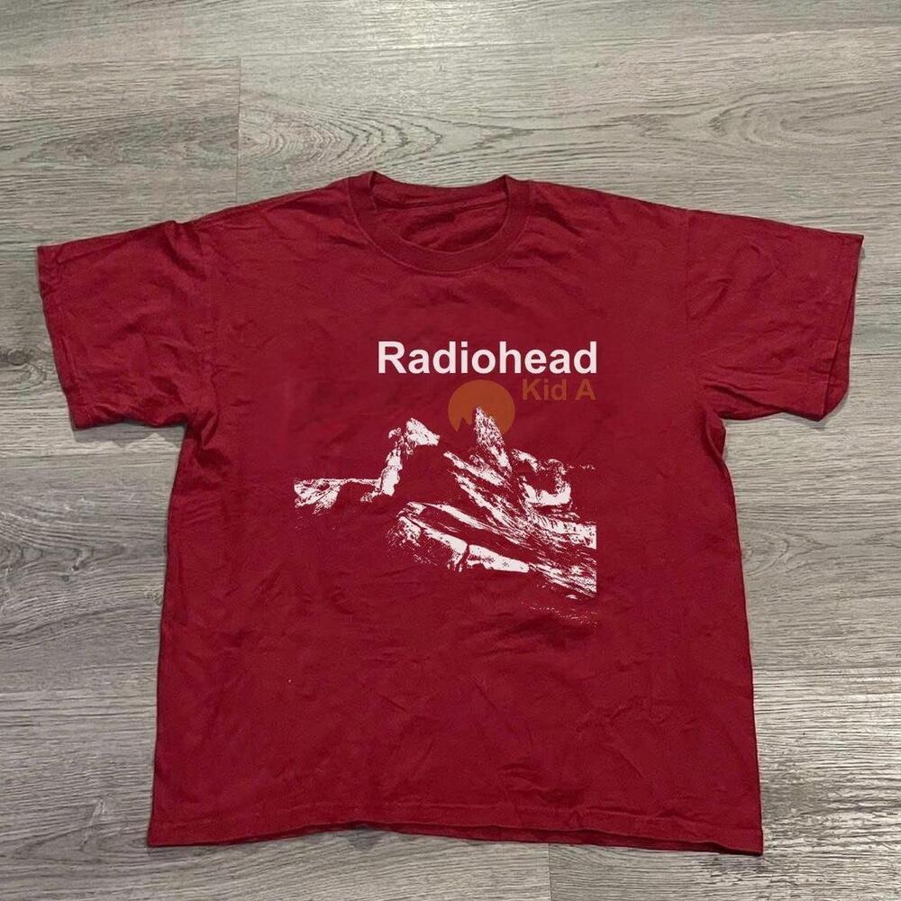 Radiohead Kid A Red T-Shirt